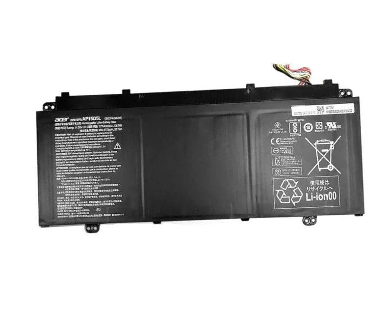 Genuine AP15O5L Acer ChromeBook R13 Series, Predator Triton 700 PT715-51-73ZP, Aspire S13 S5-371-52JR Laptop Battery - eBuy UAE